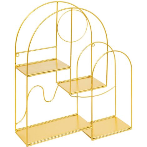 Wandregal Tina Golden 50x50cm - Atmosphera créateur d'intérieur