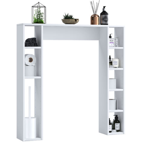 Wandregal Überbau WC Bad Regal Tinoli M