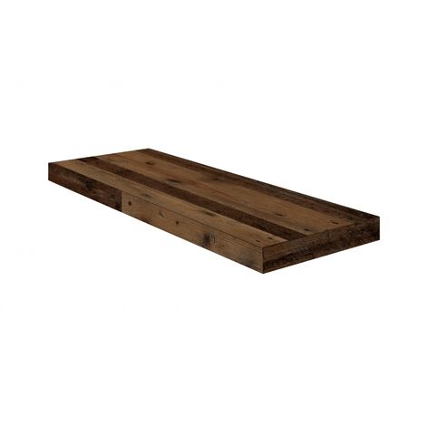 Wandregal Wandboard Hängeregal Schweberegal Texas Oak Eiche Altholz Nb. 60 cm