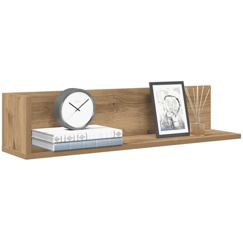 Wandregale 2 Stk. Artisan-eiche 75x16, 5x16, 5 Cm Holzwerkstoff Vidaxl