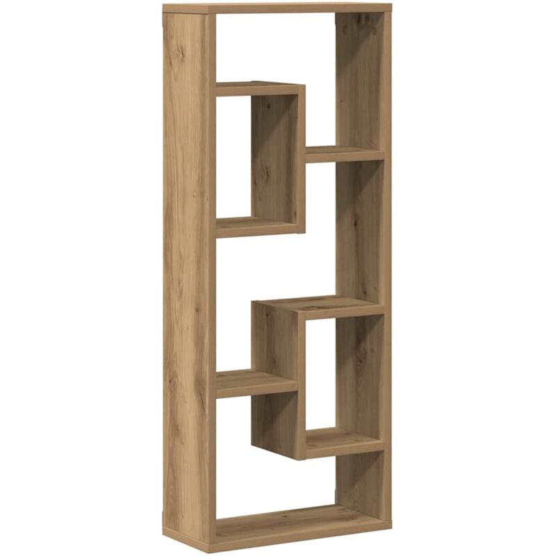 Wandregal Artisan-eiche 36 X 16 X 90 Cm Holzwerkstoff Vidaxl