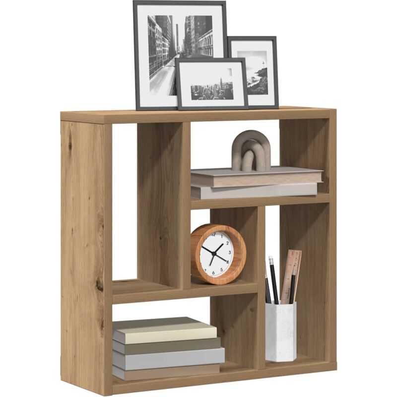 Wandregal Artisan-eiche 45x16x45 Cm Holzwerkstoff Vidaxl