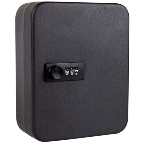 Wandsafe mit 28 Schlüsseln, Schlüsselschrank für den Außenbereich, Schlüsselaufbewahrung, digitales Sicherheitsschloss für Zuhause, Garage, Büro, Hotel