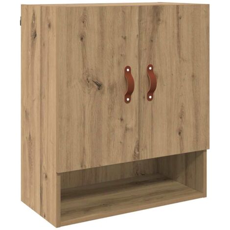 Wandschrank Artisan-Eiche 60 x 31 x 70 cm Holzwerkstoff vidaXL