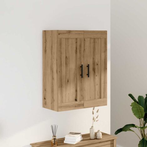 Wandschrank Artisan-Eiche 69,5x34x90 cm Holzwerkstoff vidaXL