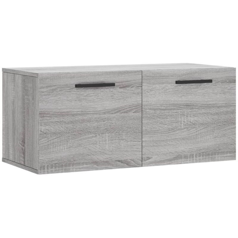 Wandschrank Grau Sonoma 80x36, 5x35 Cm Holzwerkstoff Vidaxl