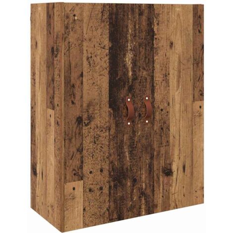 Wandschrank Braun 69.5 x 34 x 90 cm Holzwerkstoff vidaXL