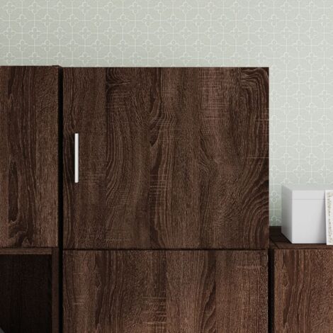 Wandschrank Braun Eichen-Optik 45x42,5x40 cm Holzwerkstoff vidaXL
