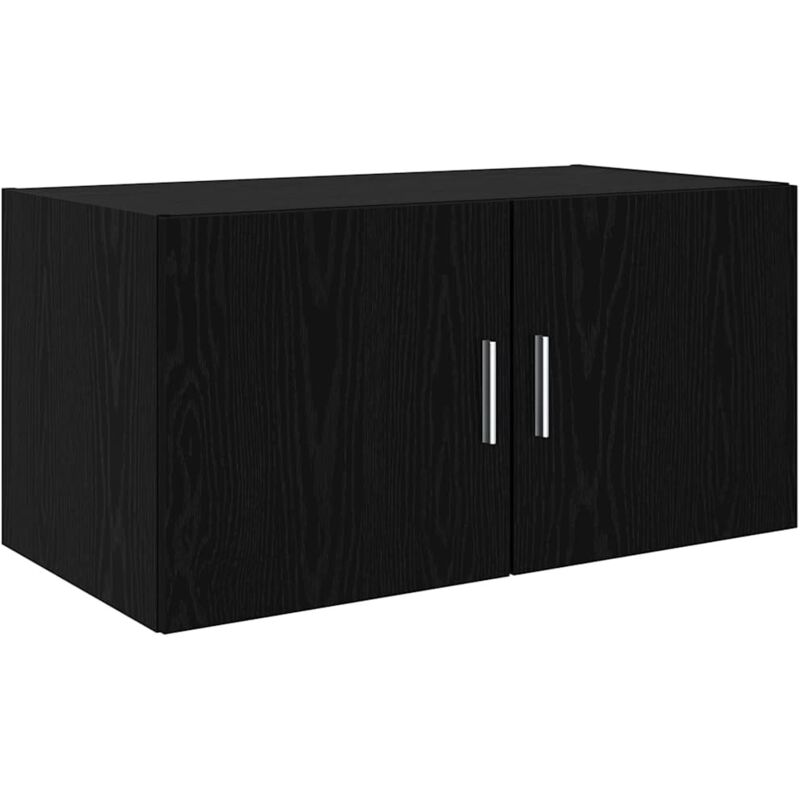 Vidaxl - Wandschrank Schwarze Eiche 80 X 42, 5 X 40 Cm Holzwerkstoff