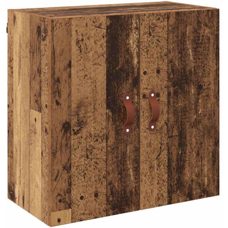 Vidaxl - Wandschrank Wandmontiert Altholz 60 X 31 X 60 Cm Holzwerkstoff