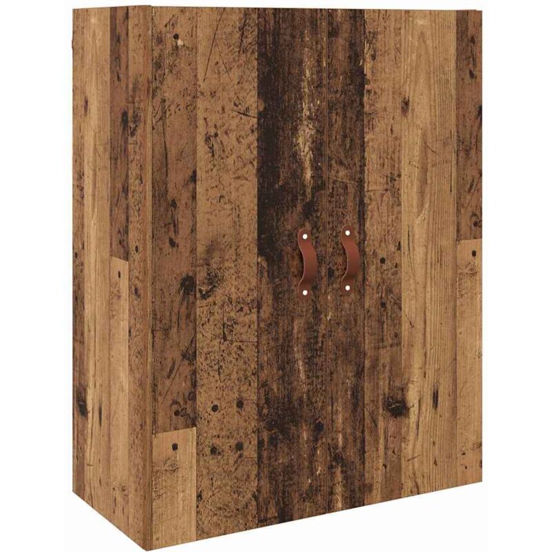 Wandschrank Wandmontiert Braun 69.5 X 34 X 90 Cm Holzwerkstoff Vidaxl