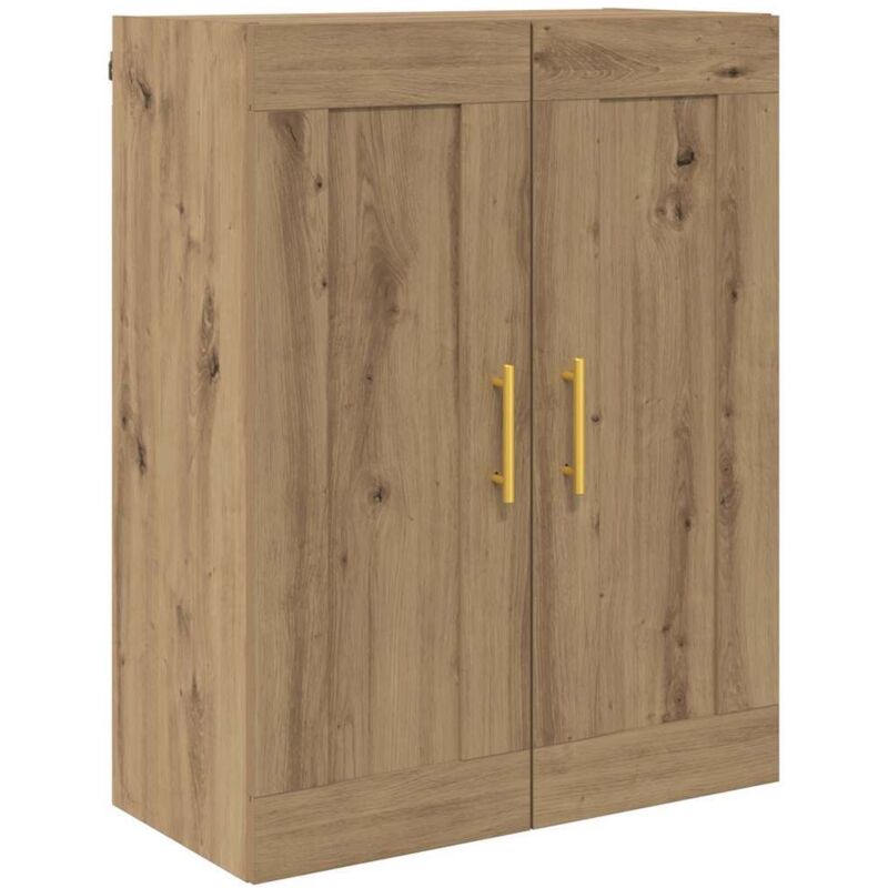 Wandschrank Artisan-eiche 69, 5 X 34 X 90 Cm Holzwerkstoff Vidaxl