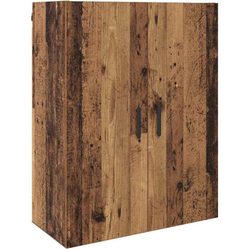 Wandschrank Altholz 69.5 X 34 X 90 Cm Holzwerkstoff Vidaxl