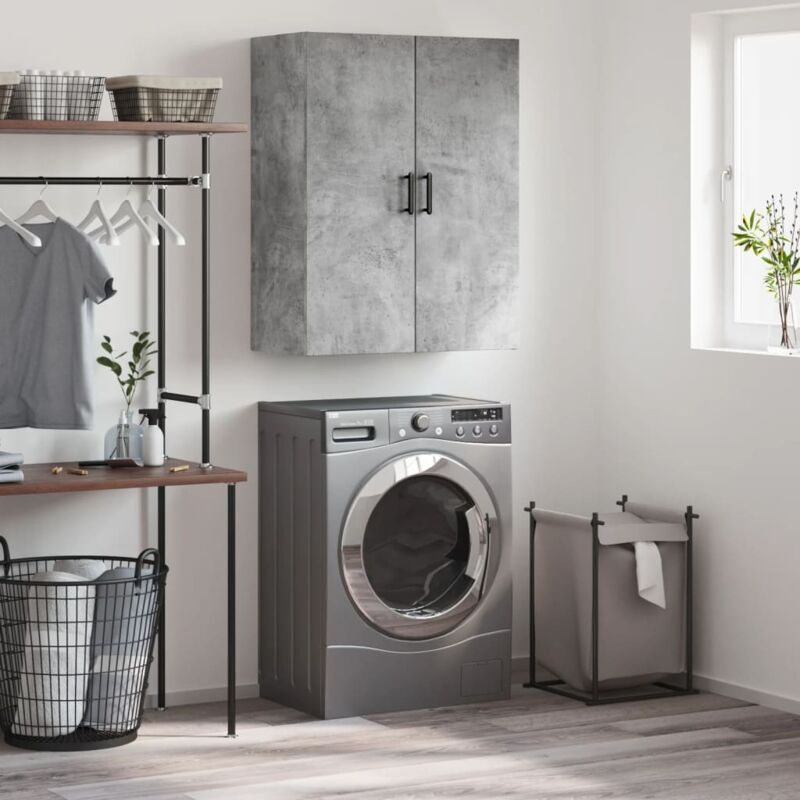 Wandschrank Betongrau 69, 5x34x90 Cm Vidaxl