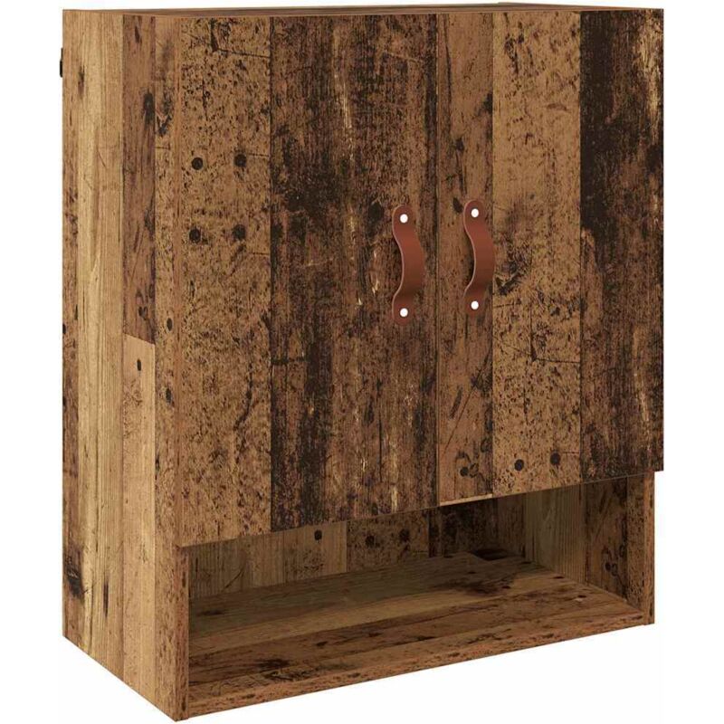 Wandschrank Wandmontiert Altholz 60 X 31 X 70 Cm Holzwerkstoff Vidaxl