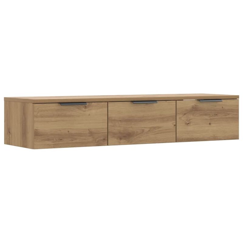 Wandschrank Artisan-eiche 102x30x20 Cm Holzwerkstoff Vidaxl