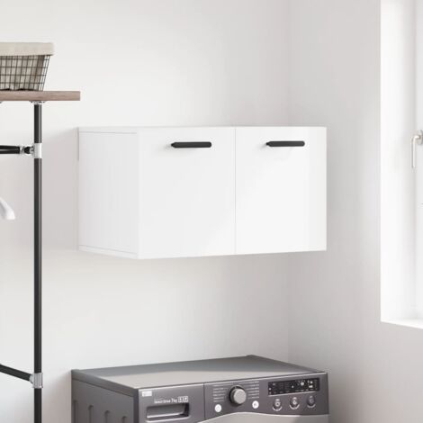 Wandschrank Weiß 60x36,5x35 cm Holzwerkstoff vidaXL