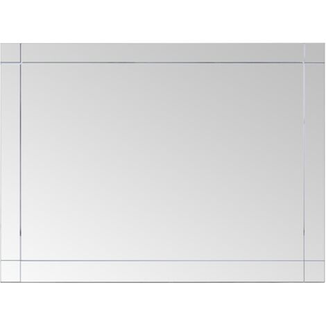 Wandspiegel 60x40 cm Glas vidaXL