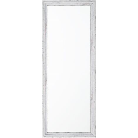 Wandspiegel BENON 50 cm 130 cm Cremeweiß