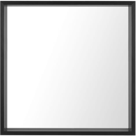 Wandspiegel BRIGNOLES 50 cm 50 cm Schwarz
