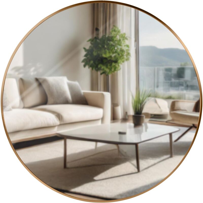Clp Wandspiegel Elsie Gold Matt Xl