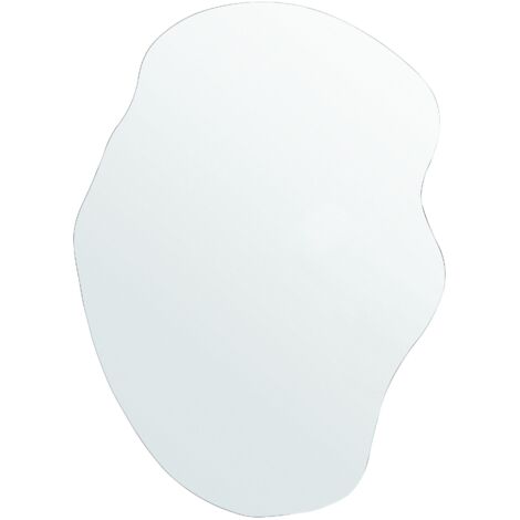 Wandspiegel FALAISE 50 cm 70 cm Silber