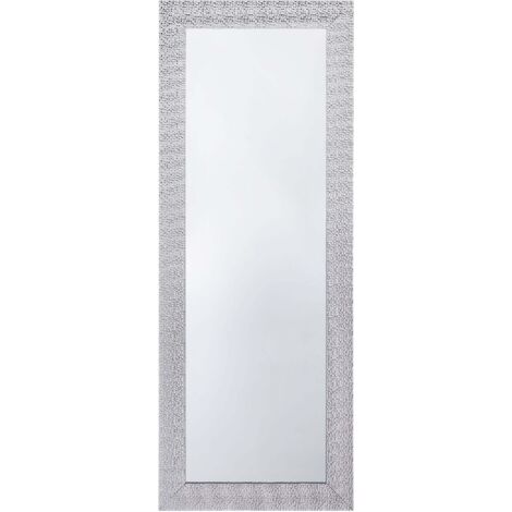 Wandspiegel MERVENT 50 cm 130 cm Weiß
