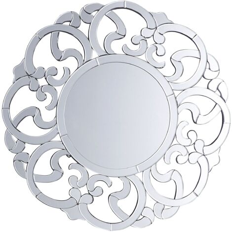 Wandspiegel MORNAIX 70 cm 70 cm Silber