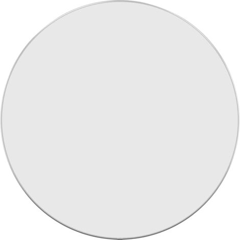 Wandspiegel Silbern Ø 60 cm Rund vidaXL