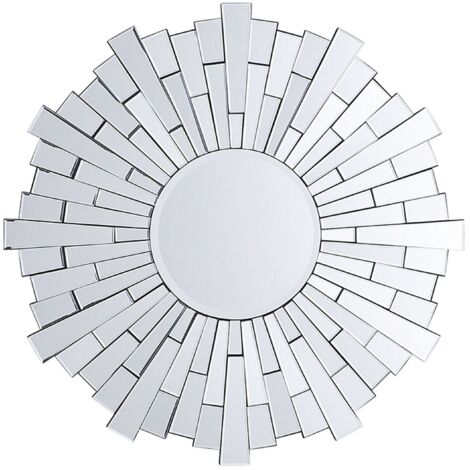 Wandspiegel VIRE 70 cm 70 cm Silber