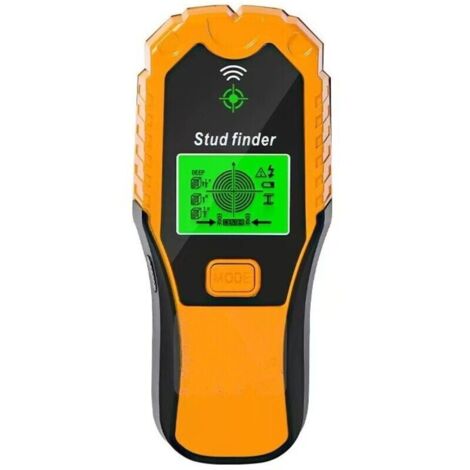 Wandständerdetektor mit LCD-Bildschirm und automatischem akustischem Warnsignal, 6-in-1-Elektronikdetektor zur Erkennung von Ständern, Kabeln, Rohren, Holz und Metall