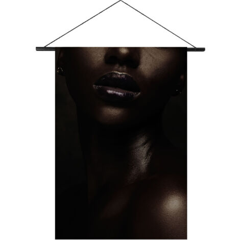Wandteppich XL Elegante Frau 150x100cm