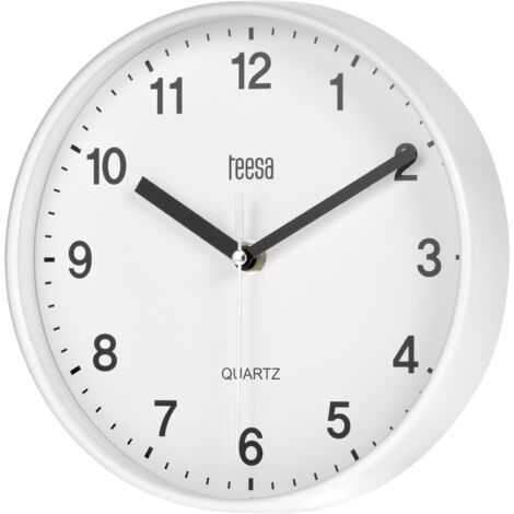 Wanduhr 20 cm Teesa modern geräuschlos