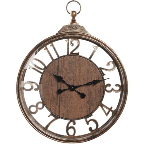 Wanduhr ALCOBA 40 cm Braun