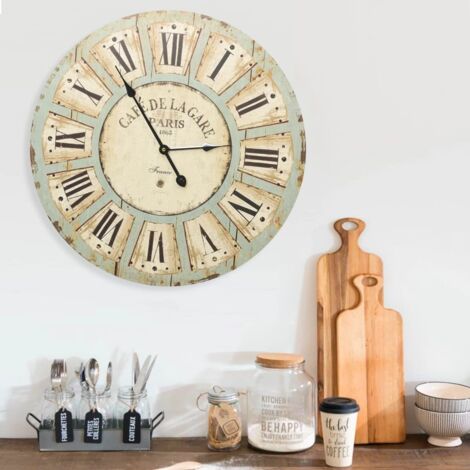 Wanduhr Multicolor 60 cm MDF