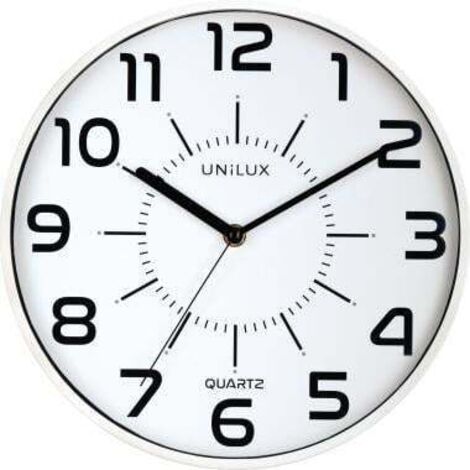 Wanduhr Pop 30cm Kunststoff weiß Pop 30cm Kunststoff weiß