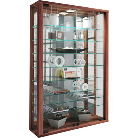 Wandvitrine Glasvitrine Vitrosa Spiegel