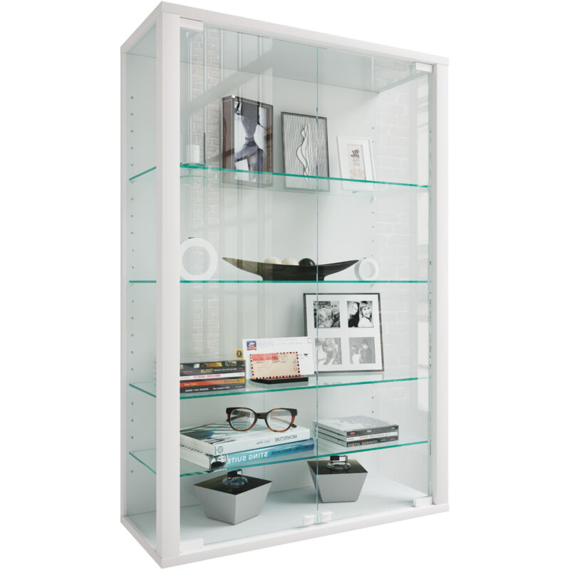 VCM - Armoire d'affichage murale pendante en verre Udina L H. 91 x B. 60 x T. 25 cm VCM - Armoire d'affichage murale pendante en verre Udina L H. 91 x B. 60 x T. 25 cm