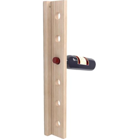Wandweinregal aus massivem Kiefernholz t-6000 astigarraga