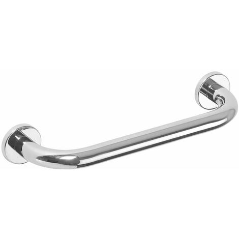 Wannengriff 300mm, stabiler Badewannengriff in modernem Design, verchromt