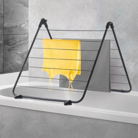 LGVSHOPPING Wannentrockner "Nevis Onyx" 7 m matt-schwarz