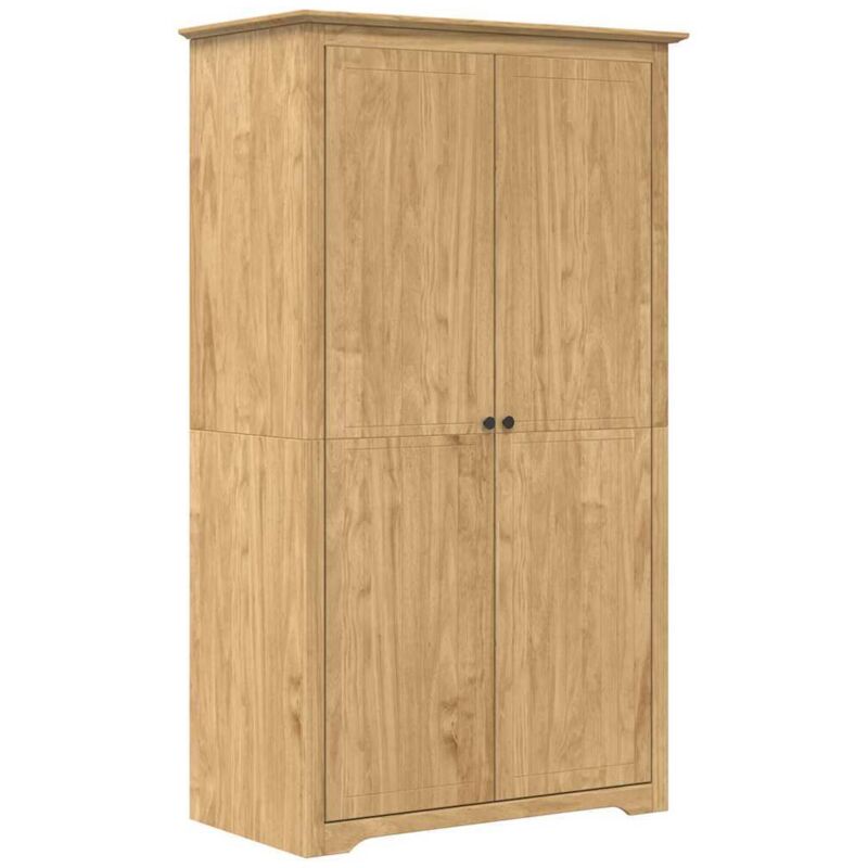 Wardrobe Bodo Honey Brown 53.5 X 99 X 173 Cm Engineered Wood Vidaxl
