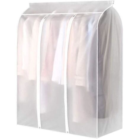 Wardrobe Garment Bags, Foldable Garment Bags, Suit Covers, Transparent Dustproof Wardrobe Protectors and [496]