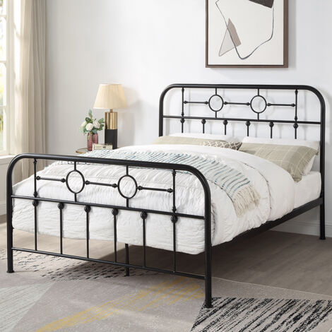 Ware Victorian Industrial Design Metal Bed Frame