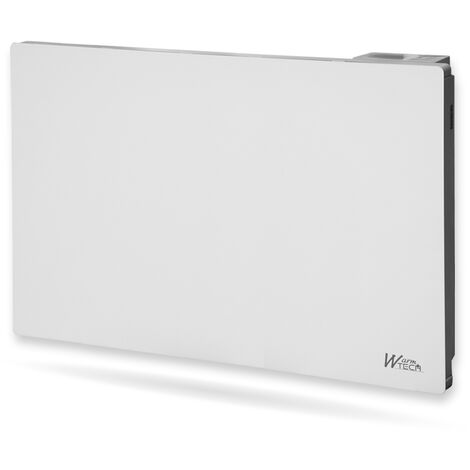 Warm Tech – Radiateur à inertie céramique 1500 W – Thermostat LCD programmable – Modes éco, confort, anti-gel – Protection IP24 pour salle de bain