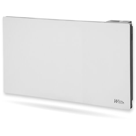 Warm Tech – Radiateur à inertie céramique 2000 W – Thermostat LCD programmable – Protection IP24 pour salle de bain – Superficie de chauffe 70-100 W/m²