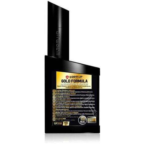 WARM UP GOLD FORMULA anti-frictions moteur, boîte, direction, pont, graisse