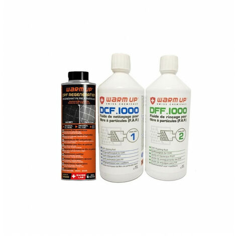 Warm up Recharge pour kit de nettoyage FAP ( 3 produits )
