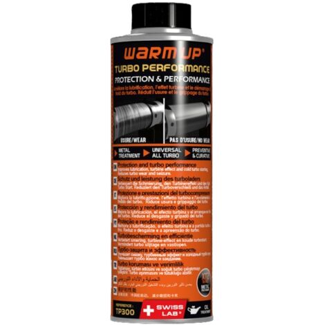 WARM UP TURBO PERFORMANCE améliore les performances, anti friction