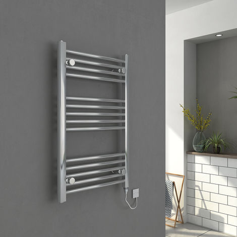 WarmeHaus Chrome Electric Heated Towel Rail 150W 800x500mm